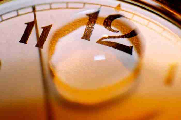 let op!!! De tijd is nabij.